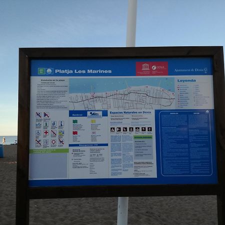 Апартаменти Planta Baja Con Porche Y Piscina, Cerca Del Mar Денія Екстер'єр фото